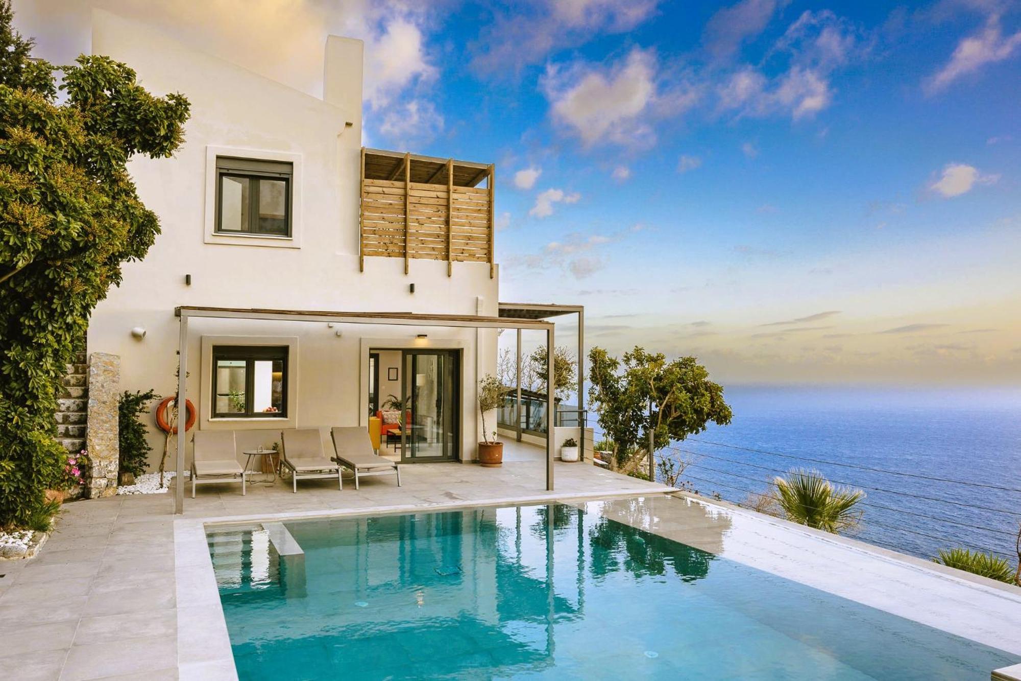 Anemos Luxury Villas ロダキノ エクステリア 写真